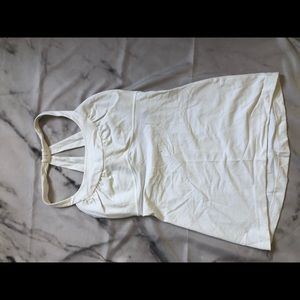 Lululemon WHITE Racerback Tank